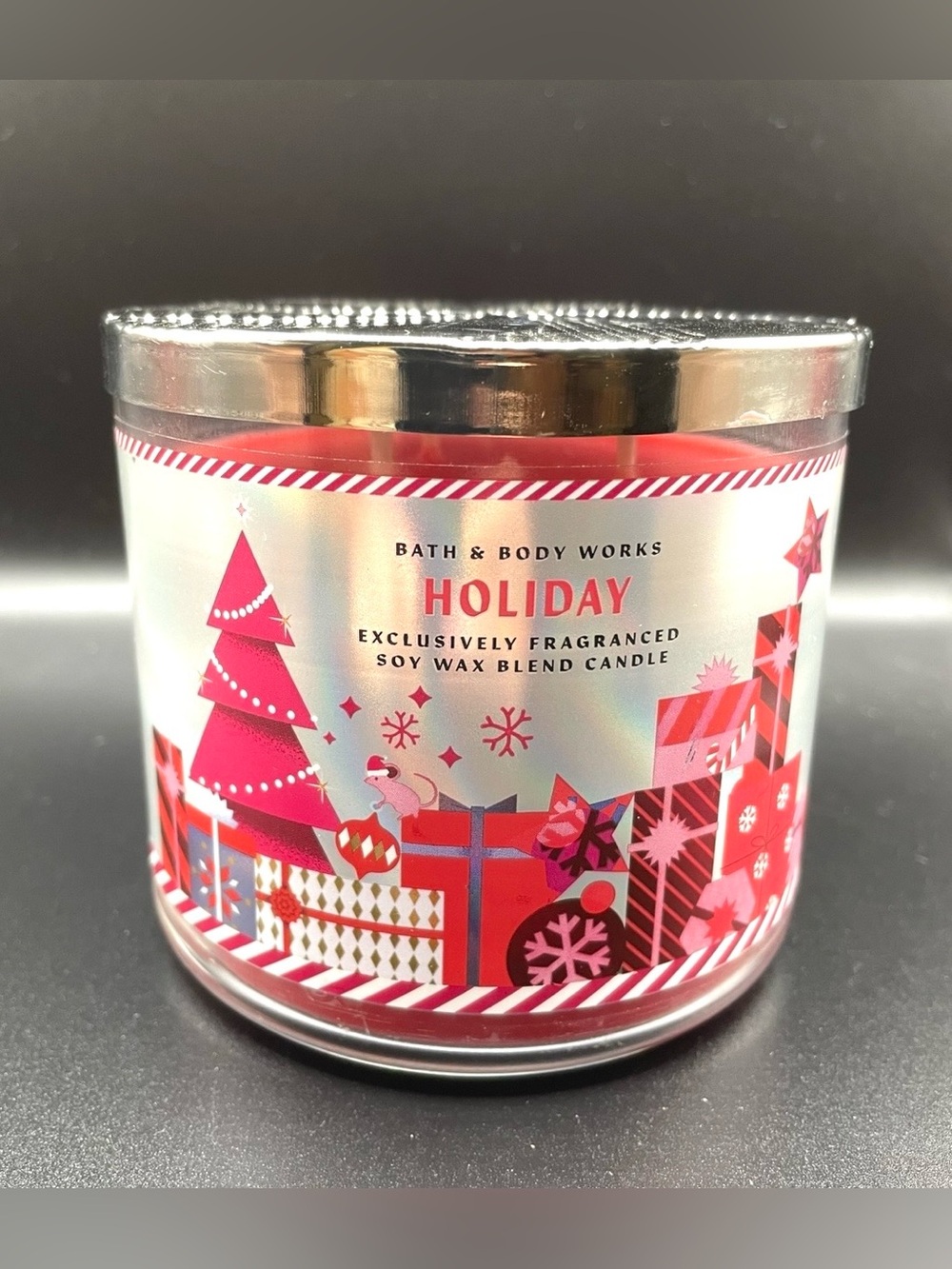 Bath & Body Works 3-Wick Candle- Holiday (14.5 oz)
